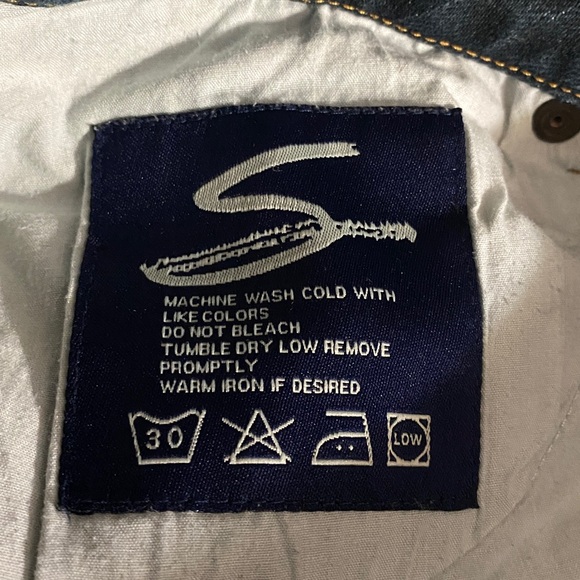 EUC Seven7 Jeans, Denim, Sz 32, Dark Blue Wash, Cotton, Stretchy, Like new - Picture 6 of 10